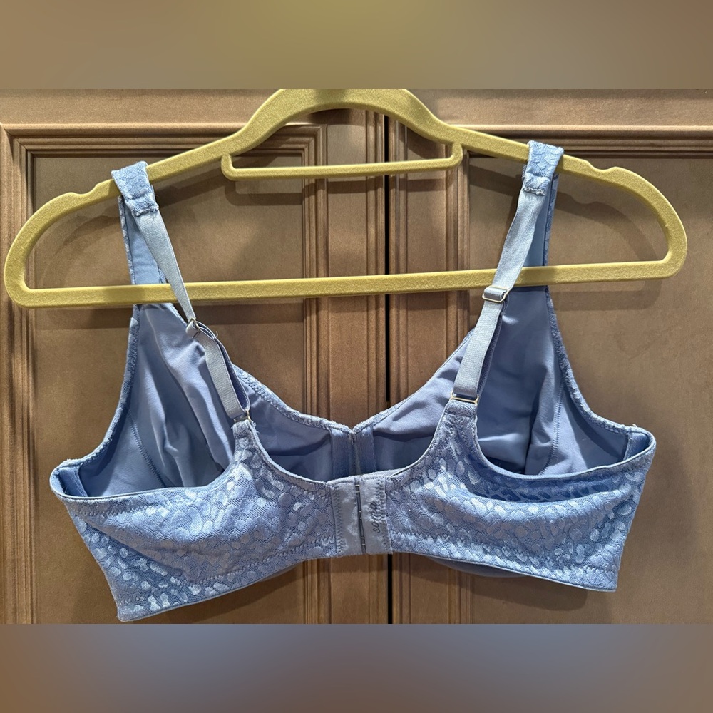 Soma EMMA, 38DD Sky Blue Animal Print Bra - Picture 3 of 4